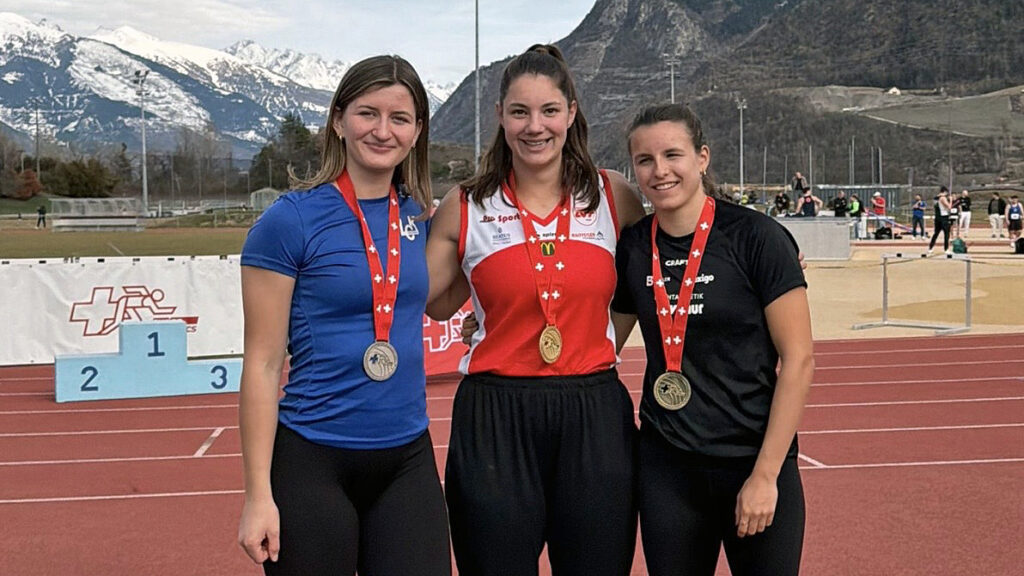 Leonie Hügli, 2. Platz Winterwurf SM 2026